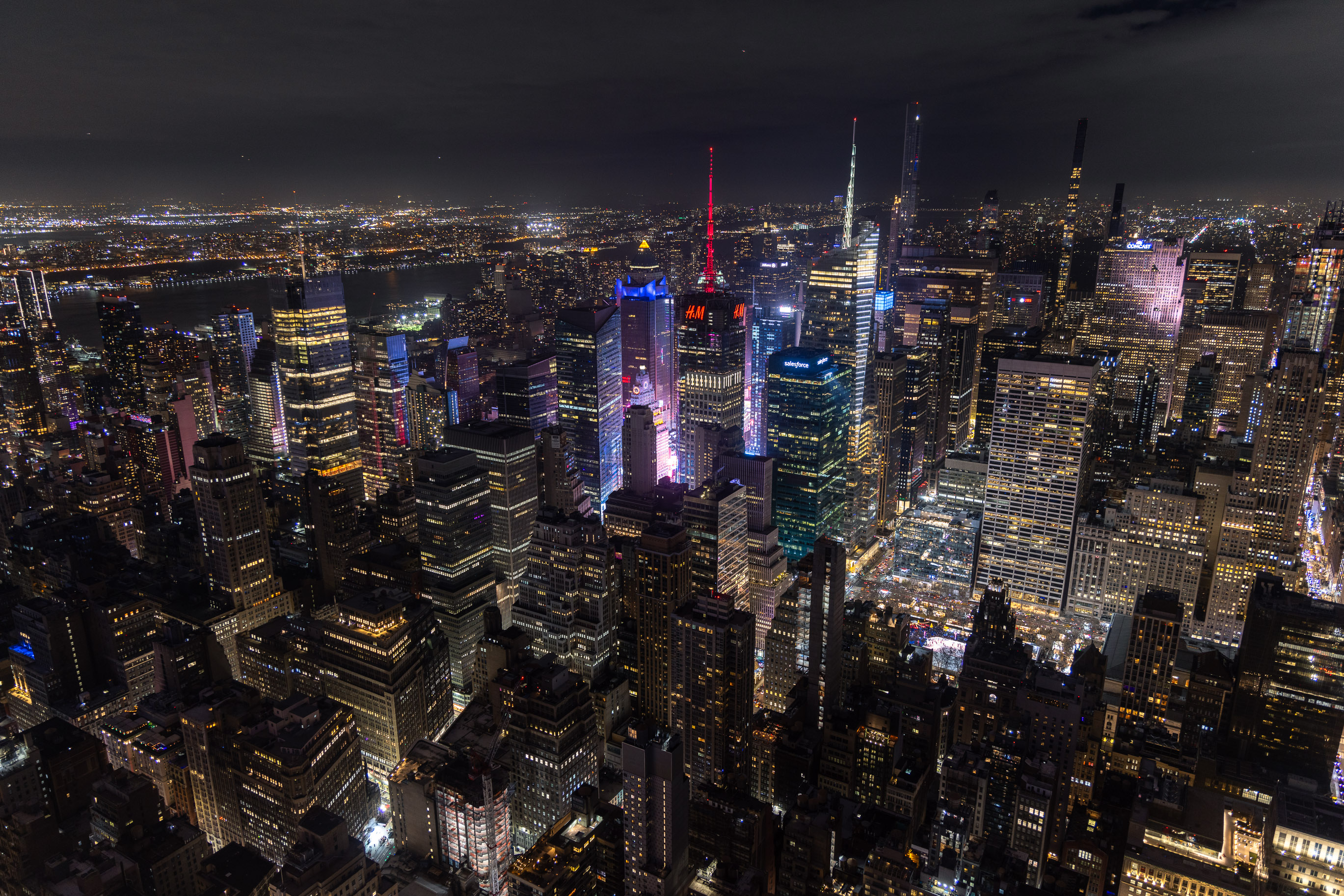 View from the Top of the Empire State Building<br>2024-12-29